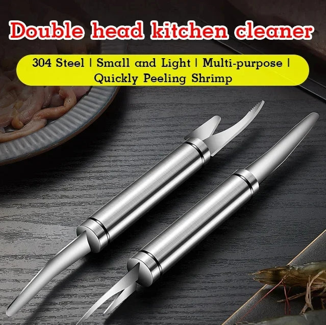 Double head kitchen cleaner