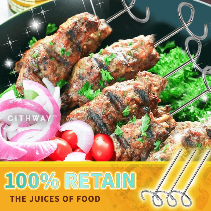 Air Fryer Stand-Up Skewers