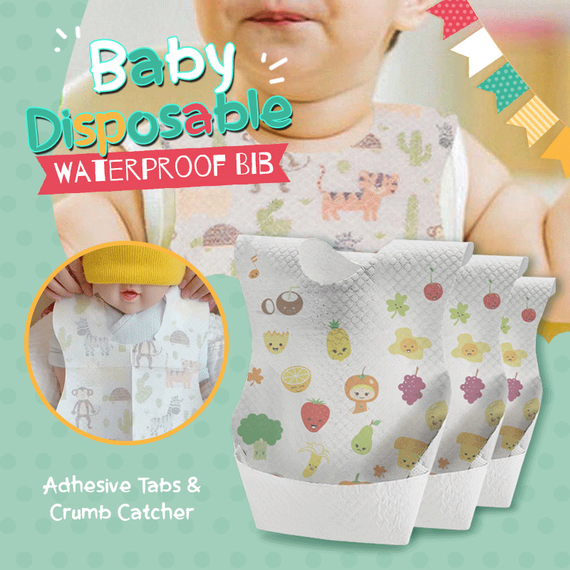 Baby disposable waterproof bibs