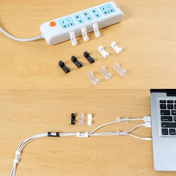 😍Home Essentials:Finisher Wire Clamp🎉40Pcs
