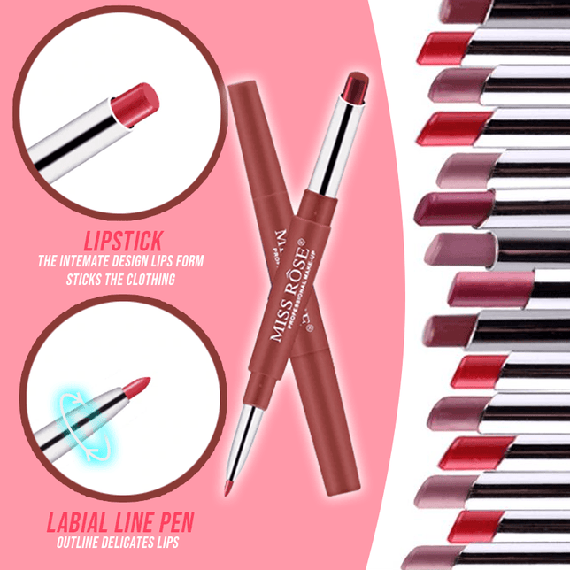 Double Head 12Hrs Matte Lipstick