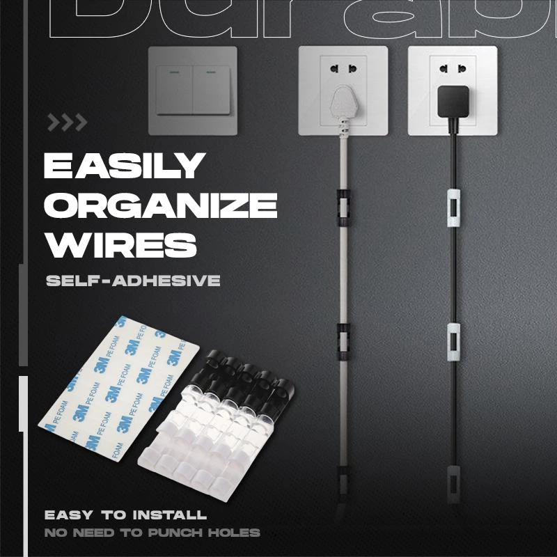 😍Home Essentials:Finisher Wire Clamp🎉40Pcs