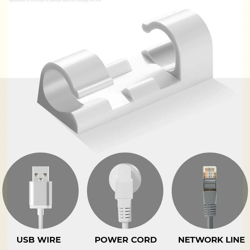 😍Home Essentials:Finisher Wire Clamp🎉40Pcs