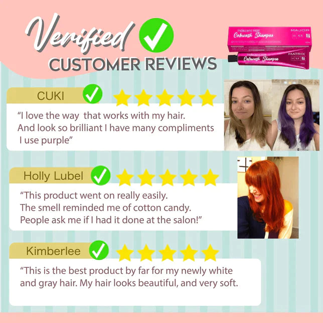 Iridescent Instant Color Changing Shampoo