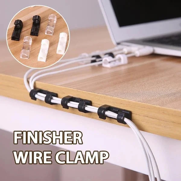 😍Home Essentials:Finisher Wire Clamp🎉40Pcs