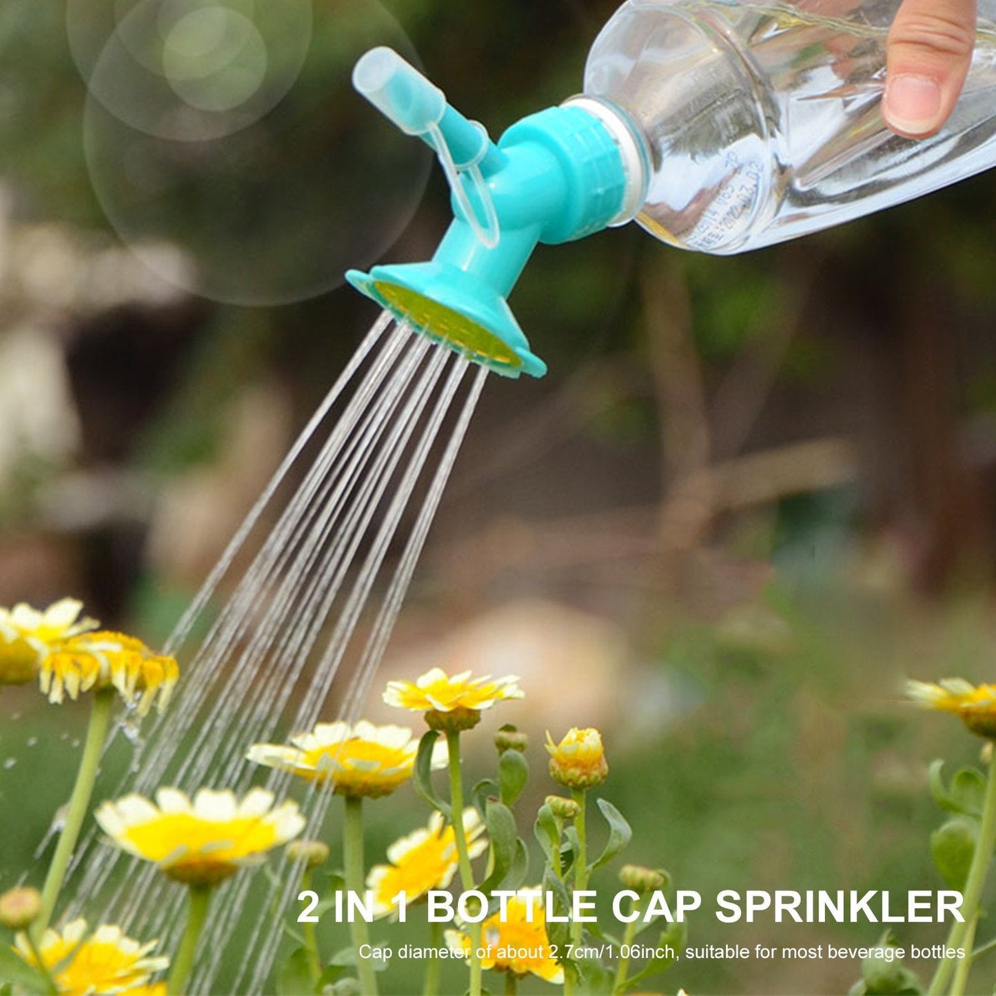 (🔥Early Summer Sale 🔥)2-in-1 Bottle Cap Sprinkler