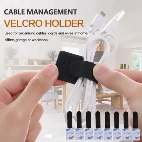 🔥Year-end Sale✨Velcro Wire Organizer