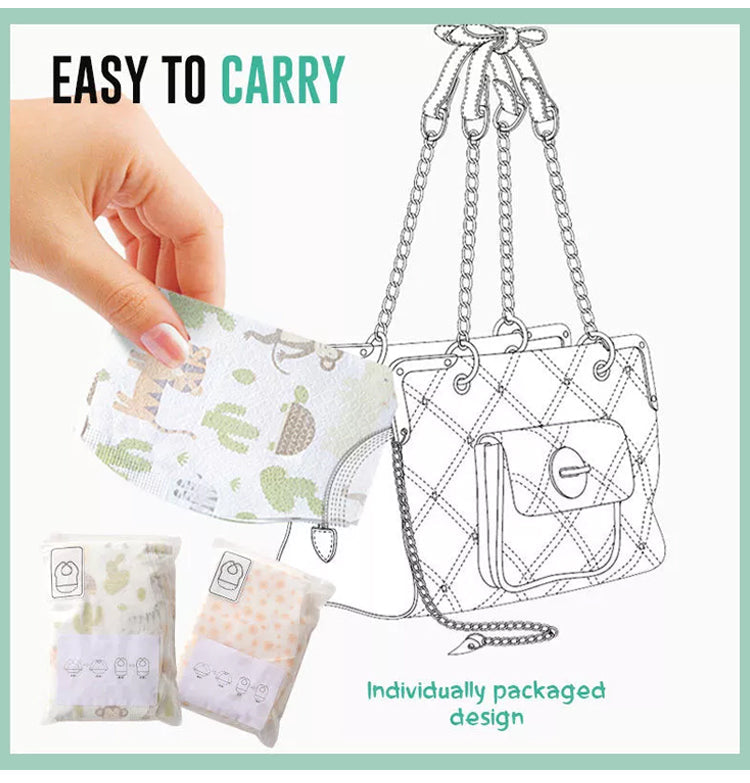Baby disposable waterproof bibs
