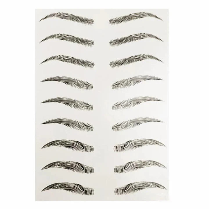 4D Hair-like Authentic Eyebrows (10Pairs/Set)