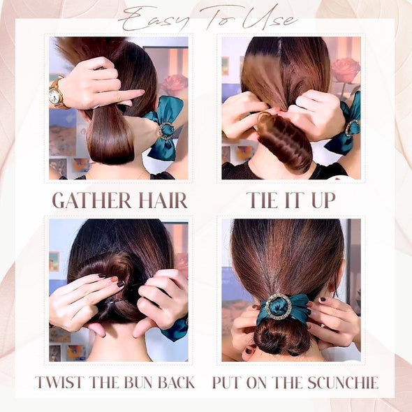 Elegant Scrunchies Bun Maker (BUY ONE FREE ONE)