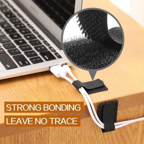 🔥Year-end Sale✨Velcro Wire Organizer