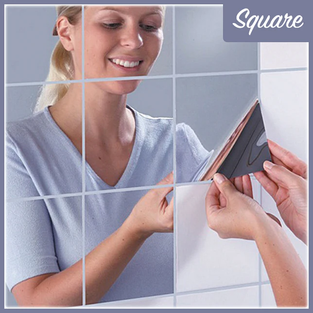 EasyDeco Mirror Wall Decals