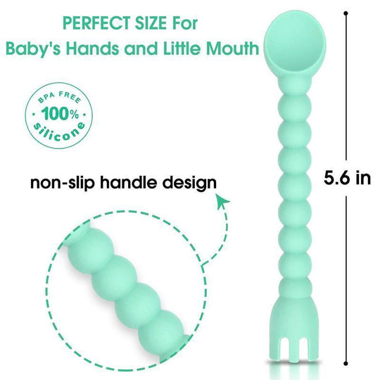 🌼Baby Feeding Set Spoon and Fork
