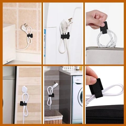 🔥Year-end Sale✨Velcro Wire Organizer