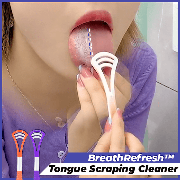 BreathRefresh Tongue Scraping Cleaner