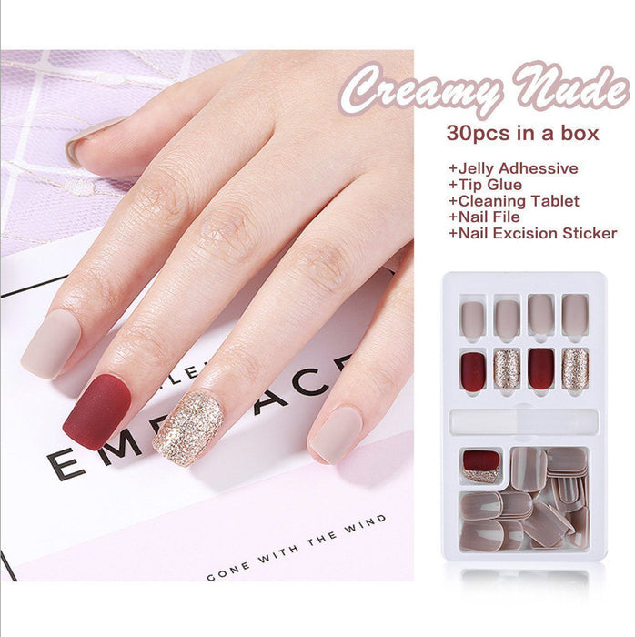 Instant Glam Gel Nails
