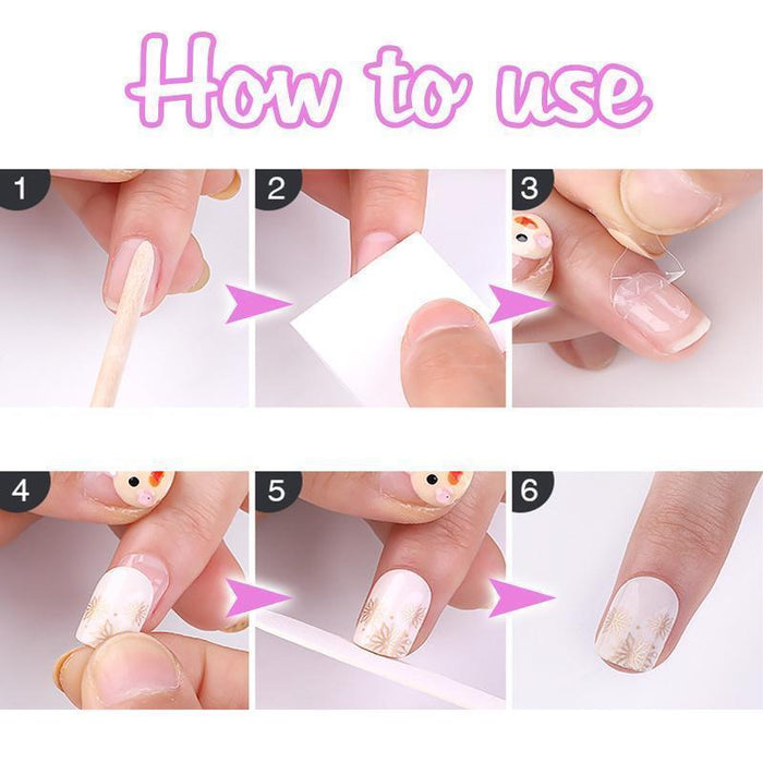 Instant Glam Gel Nails