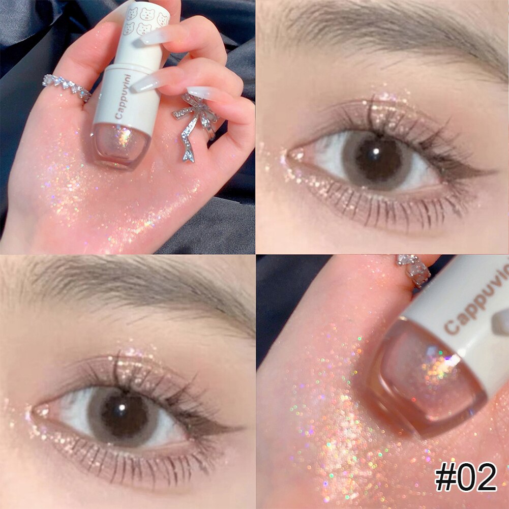 Highligh Diamond Eye Shadow Metal Liquid