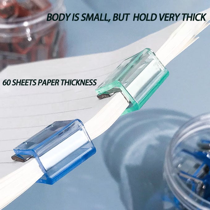 Multifunctional Candy Transparent Paper Clip