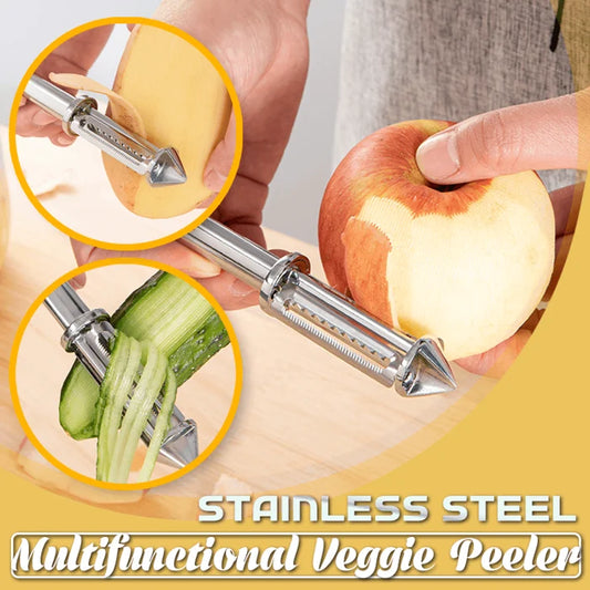 Stainless steel Multifunctional Veggie Peeler🍅