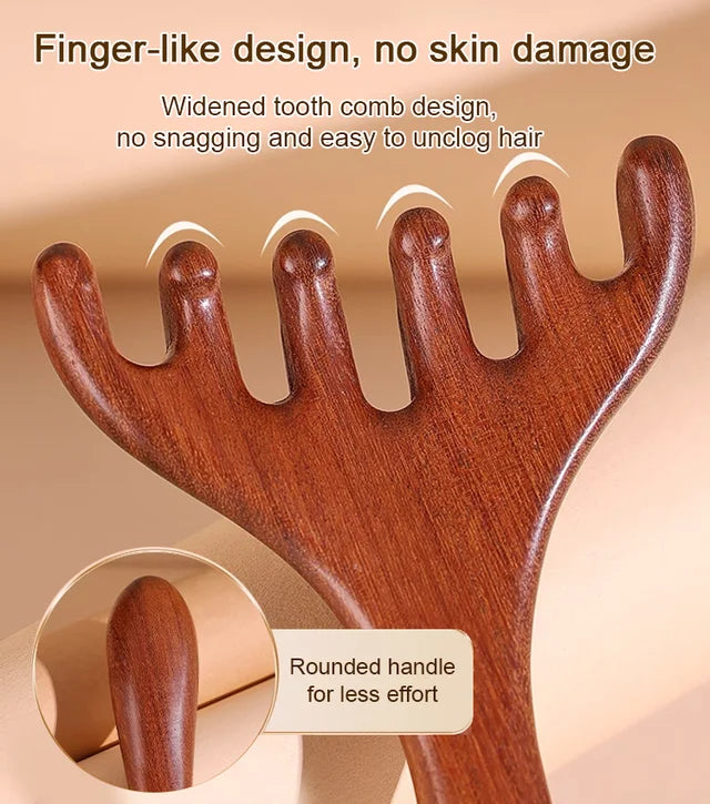 High Quality Sandalwood Meridian Massager