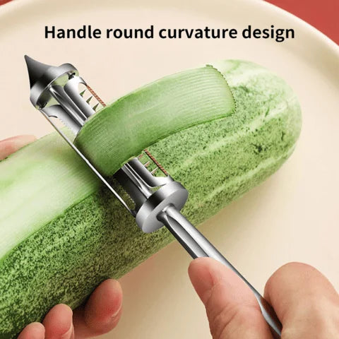 Stainless steel Multifunctional Veggie Peeler🍅