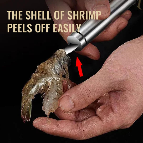 Multifunctional Stainless Steel ShrimpLine Knife