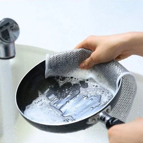 3PCS Double Stainless Steel Scrubber