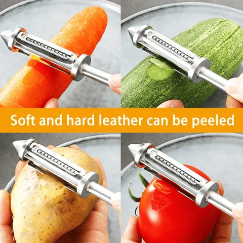 Stainless steel Multifunctional Veggie Peeler🍅