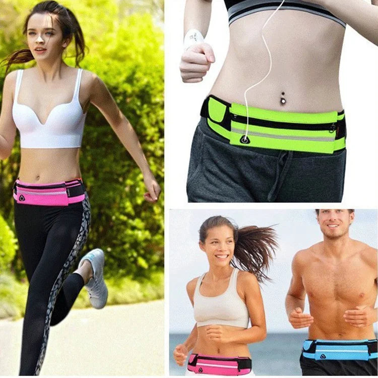 Multifunctional lightweight sports waist bag for men and women