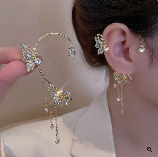 Dazzling Butterfly Cuff earrings™