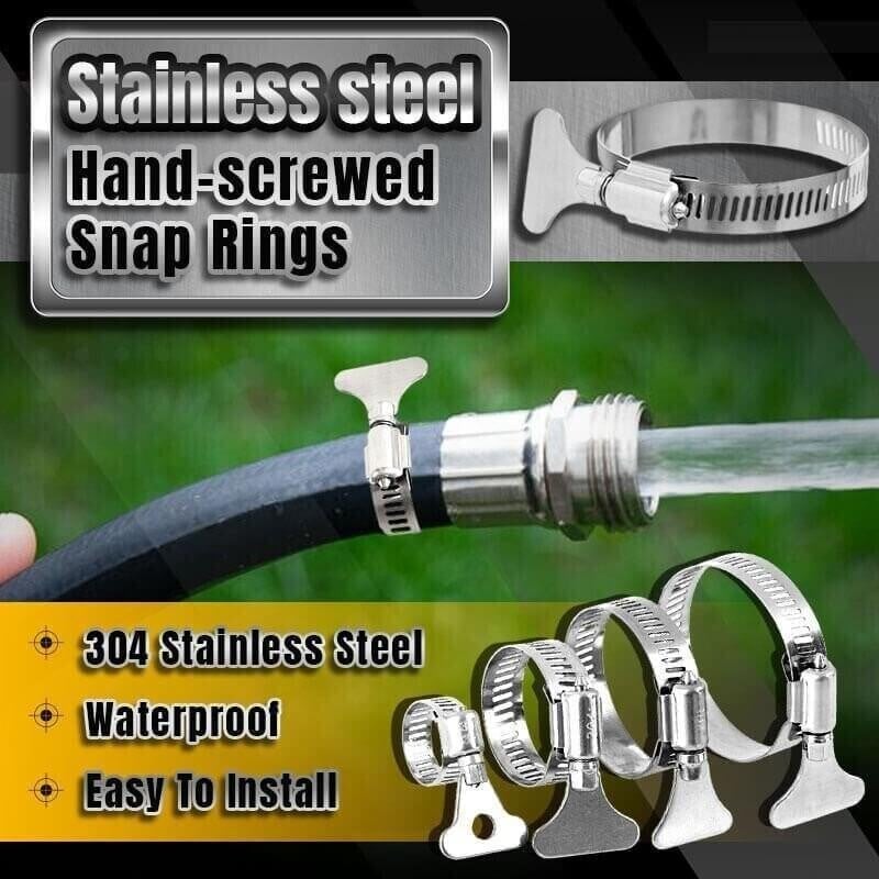 🔥Stainless steel Hand-screwed Snap Rings🎁Buy 1 Free 1
