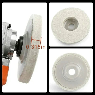 ✨Wool Felt Polishing Wheel Disc Pack