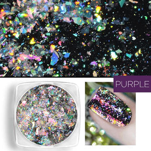 Holographic Nail Flakes(Buy 1 Get 2 Sets)