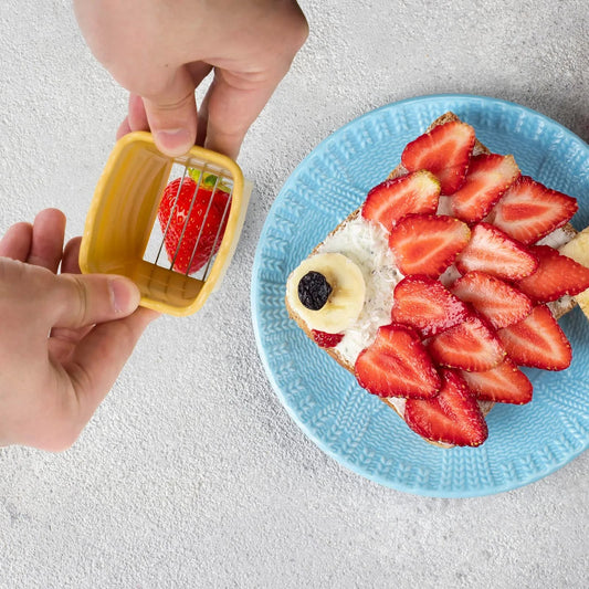 New Fruit Egg Stainless Steel Cup Slicer