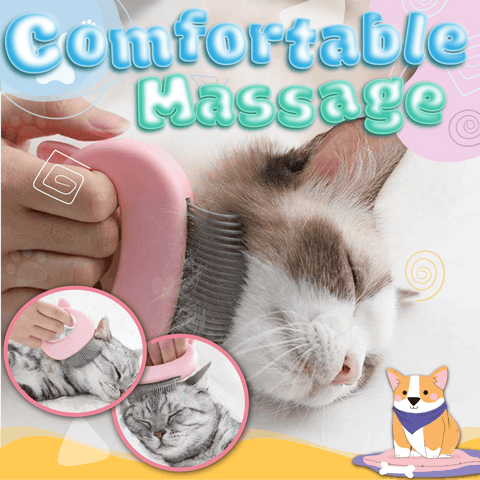 Pet Hair Comb Massager