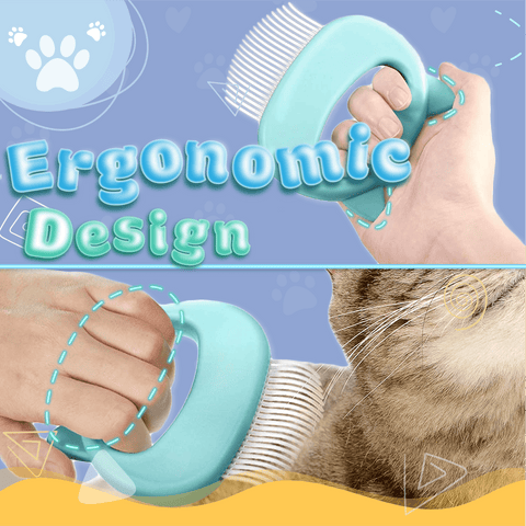 Pet Hair Comb Massager