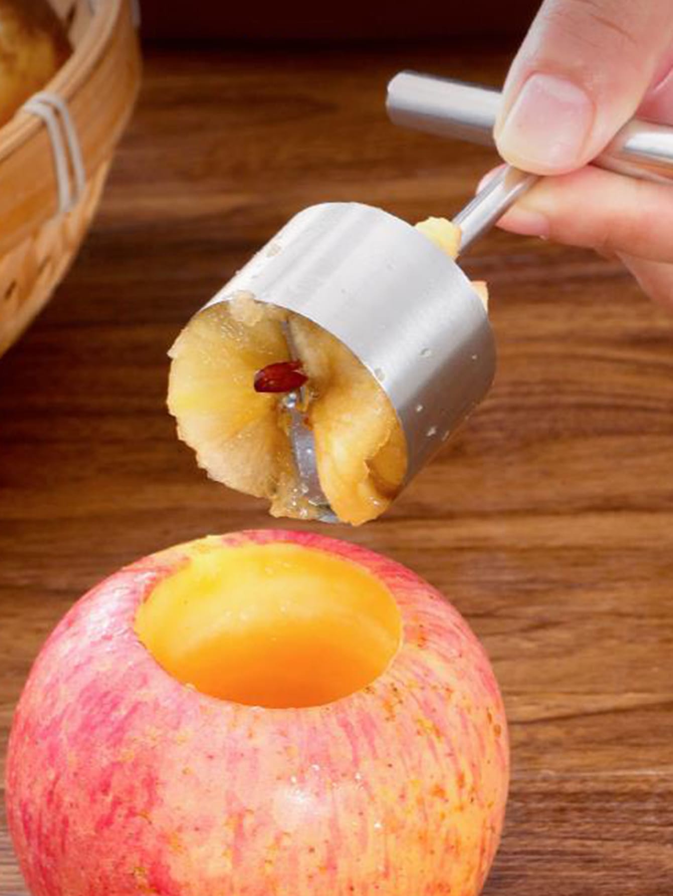 Stainless Steel Multifunction Apple Pear Core Separator Kitchen Tool