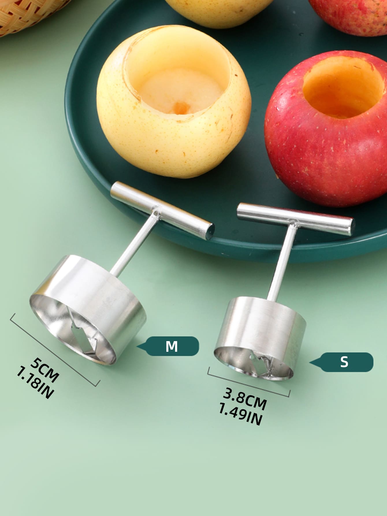 Stainless Steel Multifunction Apple Pear Core Separator Kitchen Tool