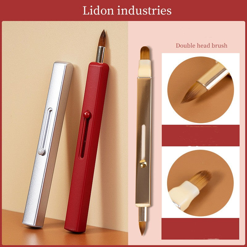 Portable Retractable Lip Brush