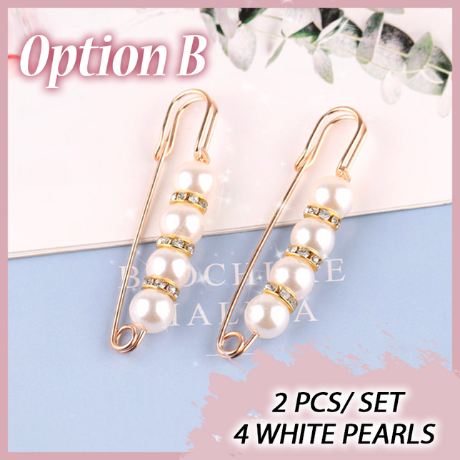 Stylish Pearl Brooch Pins