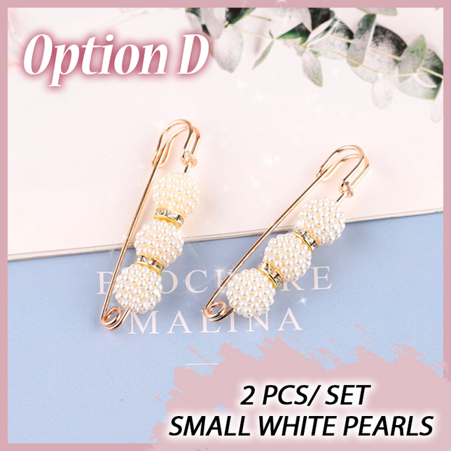 Stylish Pearl Brooch Pins