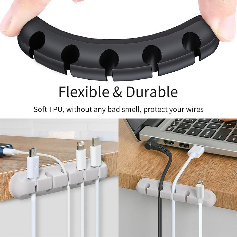 Self-adhesive Non-marking Data Cable Organizaer