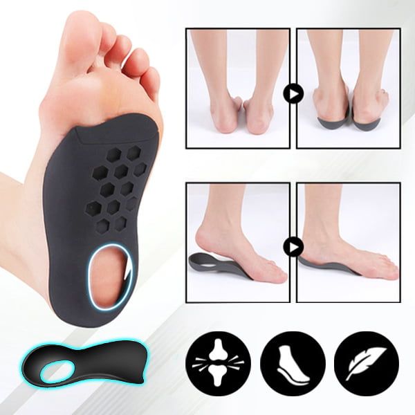 SoleCurea Flat Foot Insoles