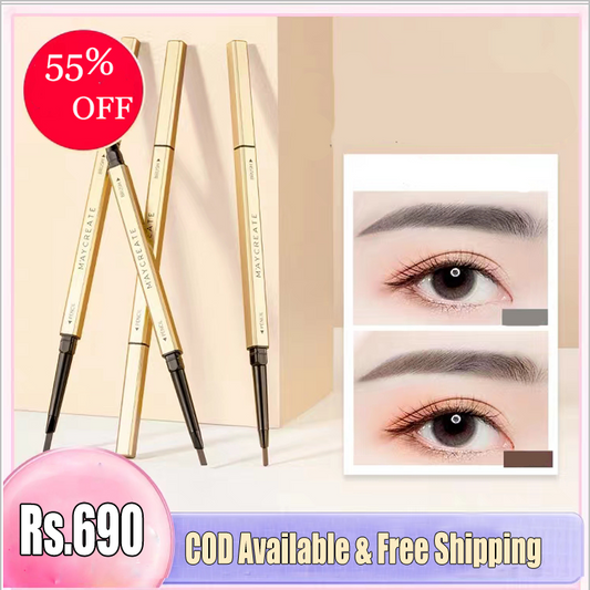 Small Gold Bar Double-headed Eyebrow Pencil