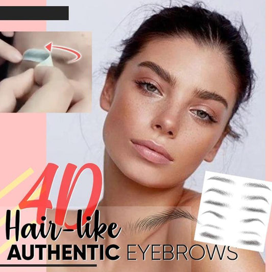 4D Hair-like Authentic Eyebrows (10Pairs/Set)