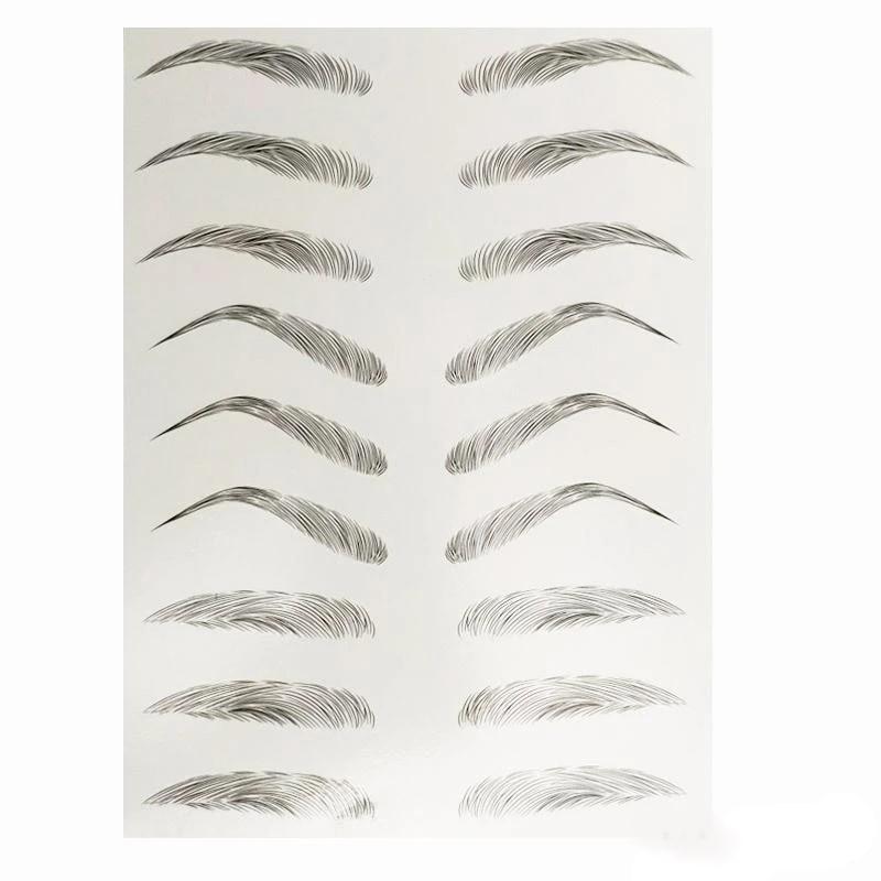 4D Hair-like Authentic Eyebrows (10Pairs/Set)