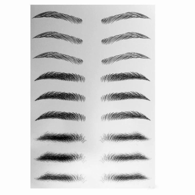 4D Hair-like Authentic Eyebrows (10Pairs/Set)