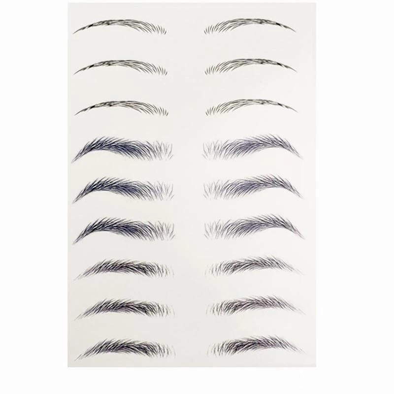 4D Hair-like Authentic Eyebrows (10Pairs/Set)