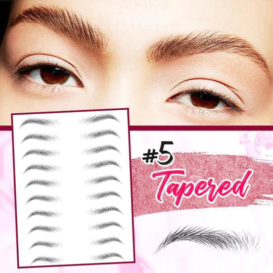 4D Hair-Like Eyebrows Stamp (10 pairs)